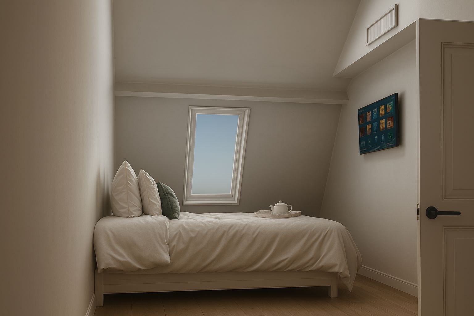 Vierde slaapkamer